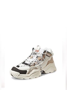 Kenzo Unisex’s Inka Chunky Speckled Wraparound-Lace Sneakers Euro 42